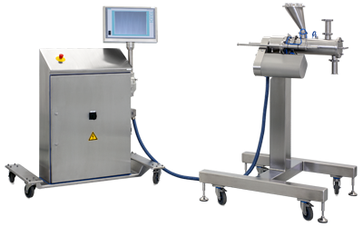 Modulomix continuous mixer for manufacturing ER tablets