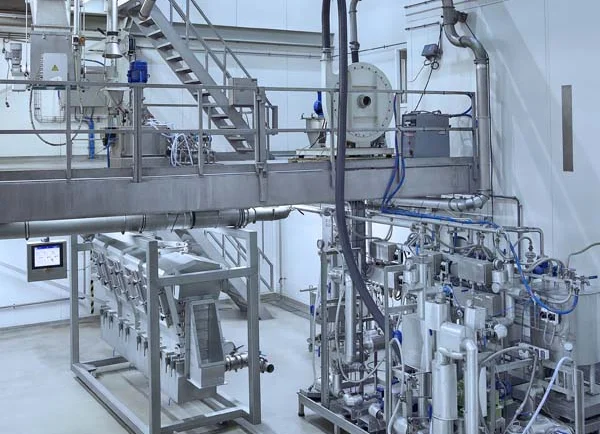 Flexomix Test Centre for processing crop protection agents