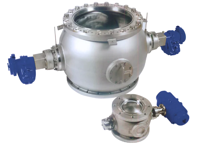ISEM ball segment valve