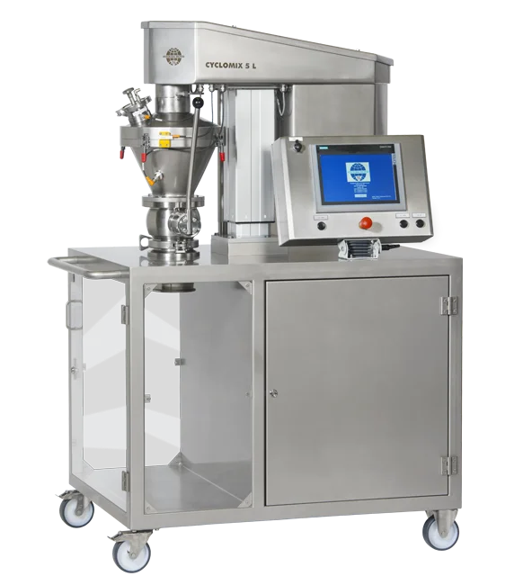 Hosokawa Micron Test Centre for pilot-scale powder processing trials