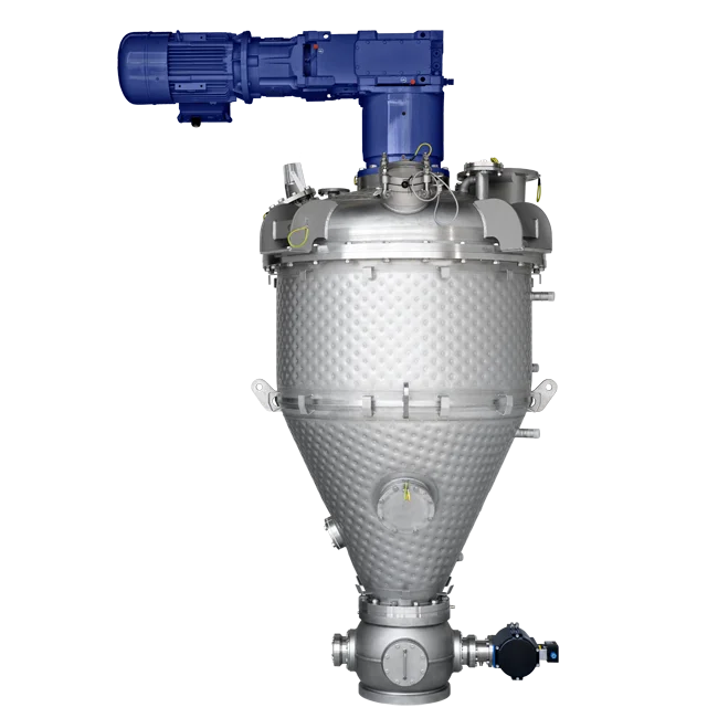 Conical Paddle Mixer / Dryer