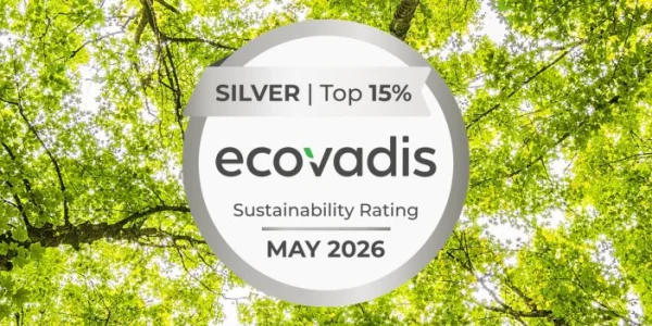 EcoVadis Silver Medal sustainability rating
