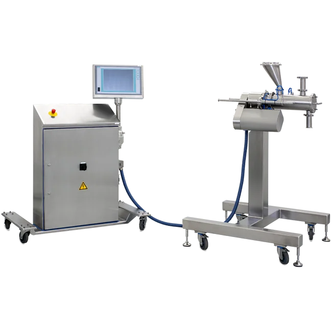 Modulomix Horizontal Paddle Mixer in our Test Centre