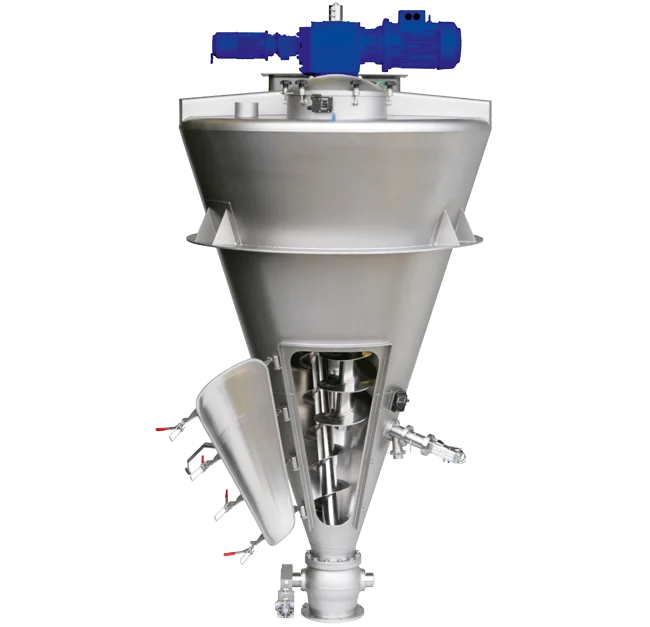 Nauta<sup>®</sup> mixer for Homogenizing Tea Blends