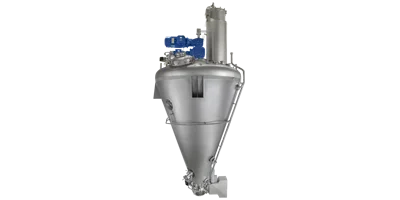 Conical vacuum dryer (Nauta dryer) by Hosokawa Micron
