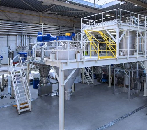 Test Centre for powder and solids processing equipment