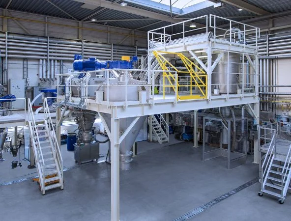 Hosokawa Test Centre for powder and bulk solids processing