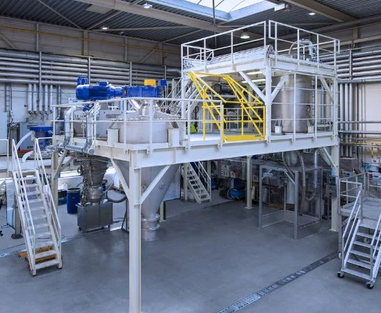 Test Centre for Powder & Solids Mixing Systems