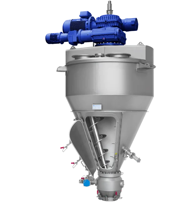 Hosokawa Micron Vitomix ribbon screw mixer for infant formula powder